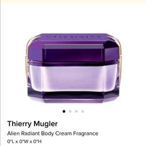 alien radiant body cream